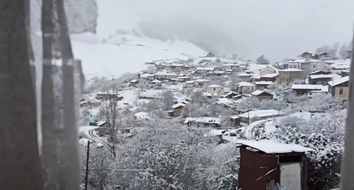 Berdzor. Screenshot from the video posted by the Caucasian Knot at: https://www.youtube.com/watch?v=WbFAlhtlSMo&feature=emb_logo