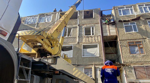 Restoration of infrastructure in Nagorno-Karabakh. Photo: press service of the Russian Ministry for Emergencies, https://www.mchs.gov.ru/deyatelnost/press-centr/novosti/4348130#group=group-1&photo=0