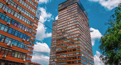 The "Sokolinoye Gnezdo" (Hawk's Nest) residential complex. Photo by the press service of the residential complex http://www.sokolinoe-gnezdo.ru/