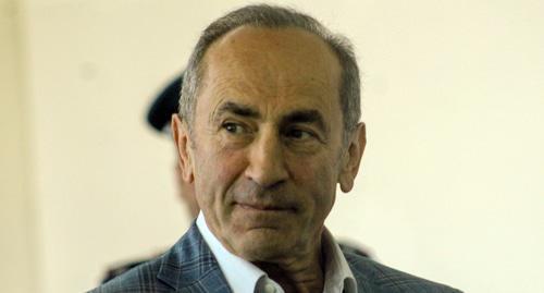 Robert Kocharyan in the courtroom. Photo by Tigran Petrosyan for the Caucasian Knot