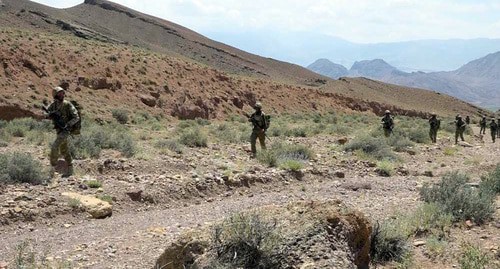 Azerbaijani soldiers. Photo: press service of the Ministry of Defence of Azerbaijan