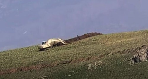 Engineering works at the Verin Shorzha village. Screenshot: http://www.youtube.com/watch?v=smjoXexfhW0