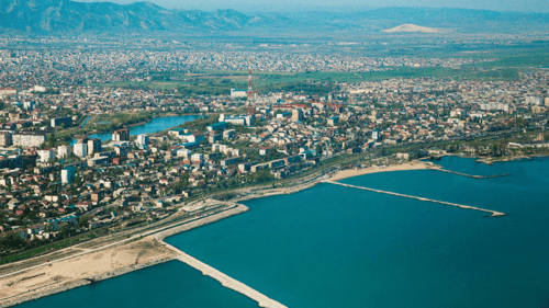 A view of Makhachkala. Photo https://ru.wikipedia.org/wiki/Махачкала
