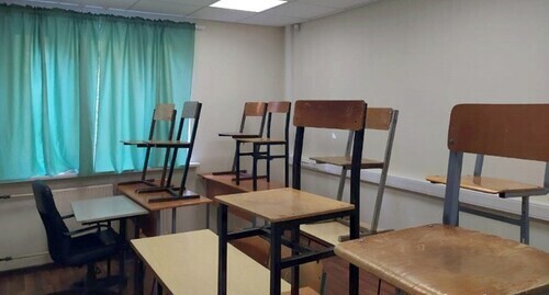 Empty classroom. Photo by Nina Tumanova for the Caucasian Knot