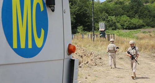 Russian peacemakers in Nagorno-Karabakh. Photo by the press service of the Ministry of Defence of Russia https://mil.ru/russian_peacekeeping_forces.htm