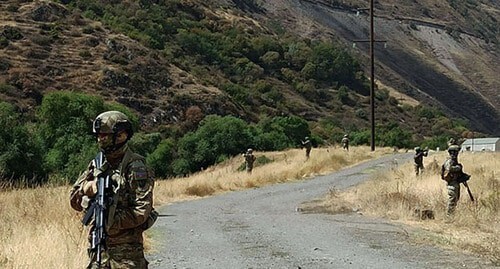 Azerbaijani and Turkish militaries launched their joint exercises in the Lachin District. Photo by the Azerbaijani Ministry of Defence https://mod.gov.az