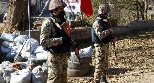 Azerbaijani servicemen, December 2020. Photo by Aziz Karimov for the Caucasian Knot