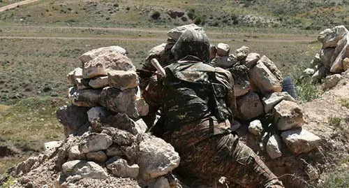 Armenian serviceman. Photo: press service of the Ministry of Defence of Armenia, http://www.mil.am