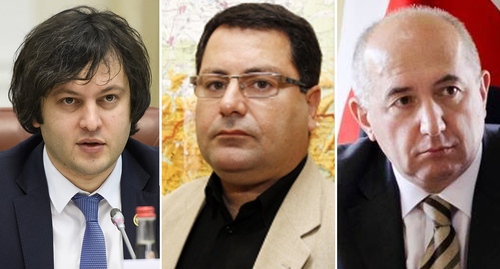 Irakli Kobakhidze, Irakli Aladashvili, Paata Zakareishvili. Photo: press service of the government of Georgia, https://www.interpressnews.ge/ru/article/52898-iraklii-aladashvili-samolet-nechaeva-povredil-rossiiskii-serzhant-chto-pytaiutsia-skryt-po-sei-den/, https://smr.gov.ge/ru/news/read/731/