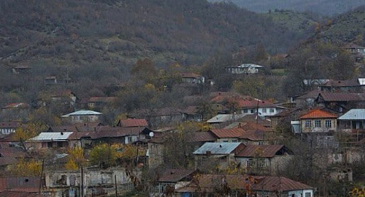 The village of Parukh. Photo: https://www.aysor.am/ru/news/2022/03/24/Вардан-Микаелян/1944563