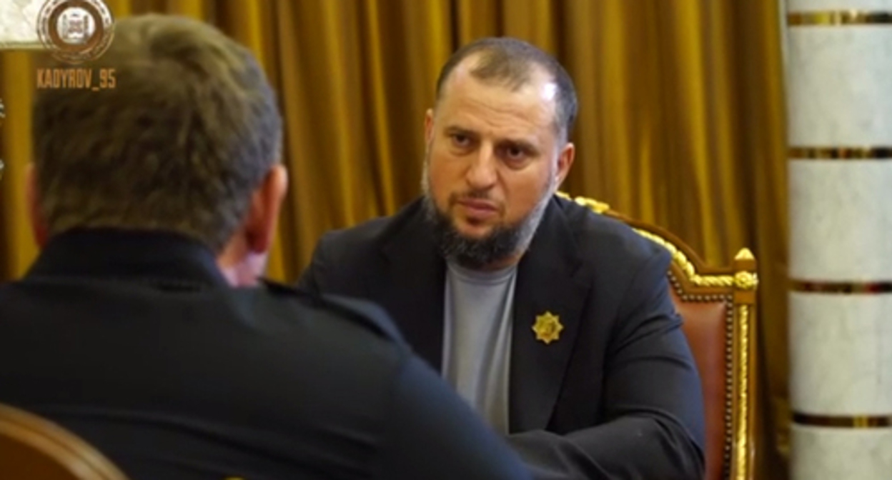 Apti Alaudinov. Screenshot: https://t.me/RKadyrov_95/2597