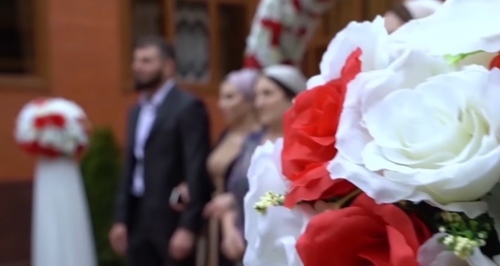 Wedding in Chechnya. Screenshot: https://www.youtube.com/watch?v=gt-OQMRN2Mo