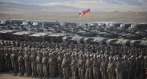 Armenian soldiers. Photo: official website https://www.mil.am