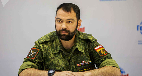 Vladimir Pukhaev. Photo: press service of the Ministry of Defence of South Ossetia