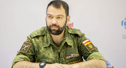 Vladimir Pukhaev. Photo: press service of the Ministry of Defence of South Ossetia