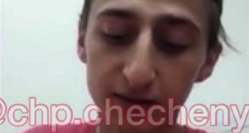 Salman Tepsurkaev. Screenshot of the video on Instagram instagram.com/chp.chechenya/