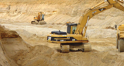 ‘Katyshevo-1’ sand quarry. Photo: http://www.magas.ru/content/komitetom-ri-po-ekologii-prirodnym-resursam-provedeny-kontrolnye-meropriyatiya