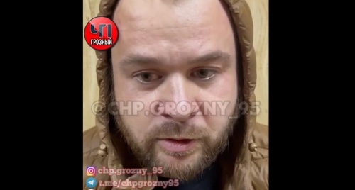 The tourist apologized for his words about the Chechens. Screenshot of the video posted on Instagram* https://www.instagram.com/p/CjwfWyypvJE/