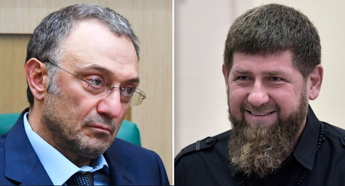 Suleiman Kerimov and Ramzan Kadyrov. Photos: press service of the Russia's Investigative Committee,
https://chechnyatoday.com Collage by the "Caucasian Knot"