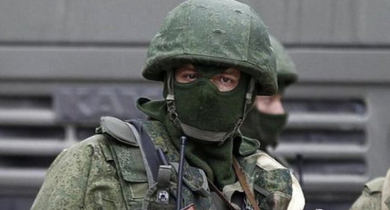 A soldier. Photo by the press service of the Russian Ministry of Defence