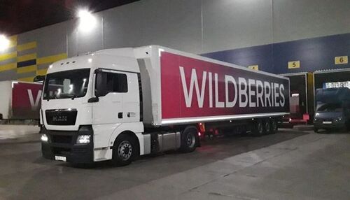 A truck of the “Wildberries” Company. Photo https://www.tadviser.ru