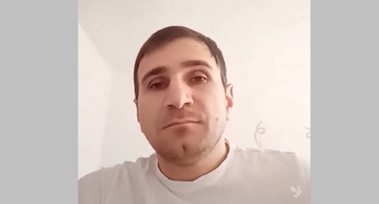 Emran Navruzbekov. Screenshot of the video by Gulagu.net https://www.youtube.com/watch?v=htDInr7V10Q