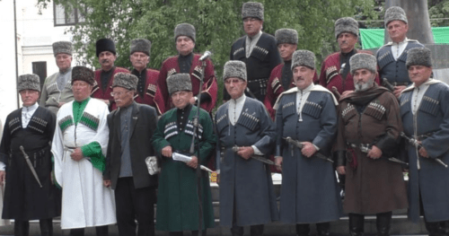 Participants in the action in  Nalchik. Photo by the "Caucasian Knot" correspondent, May 20, 2024