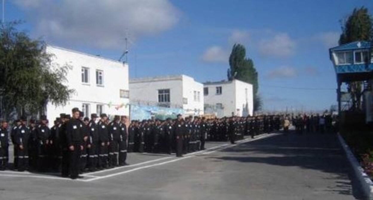 Prisoners in a colony, photo: Yelena Sineok, Yuga.ru