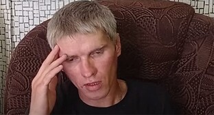 Yuri Mikhailov. Screenshot of a video by the "Caucasian Knot"