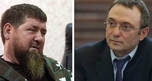 Ramzan Kadyrov and Suleiman Kerimov. Collage by the "Caucasian Knot". Photos: the Federation Council (Russia), Telegram channel kadyrov_95