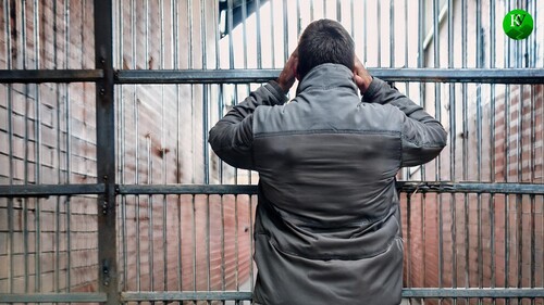 A prisoner suffering from a headache. Picture made in Photoshop by the "Caucasian Knot" A prisoner suffering from a headache. Picture made in Photoshop by the "Caucasian Knot"