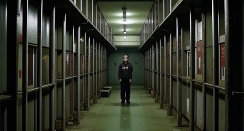 A prison. Picture made in Copilot by the "Caucasian Knot" A prison. Picture made in Copilot by the "Caucasian Knot"