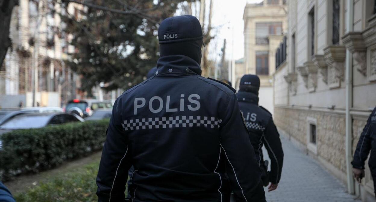 The police. Photo by Aziz Karimov for the "Caucasian Knot"