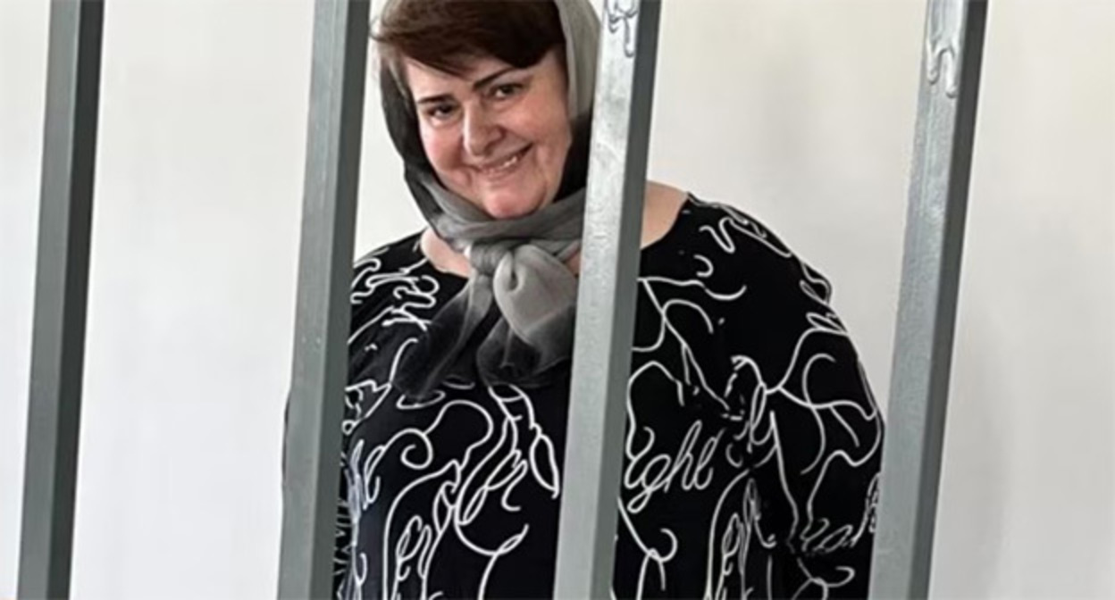 Zarema Musaeva: screenshot of the video https://ngs.ru/text/world/2023/07/04/72462722/
