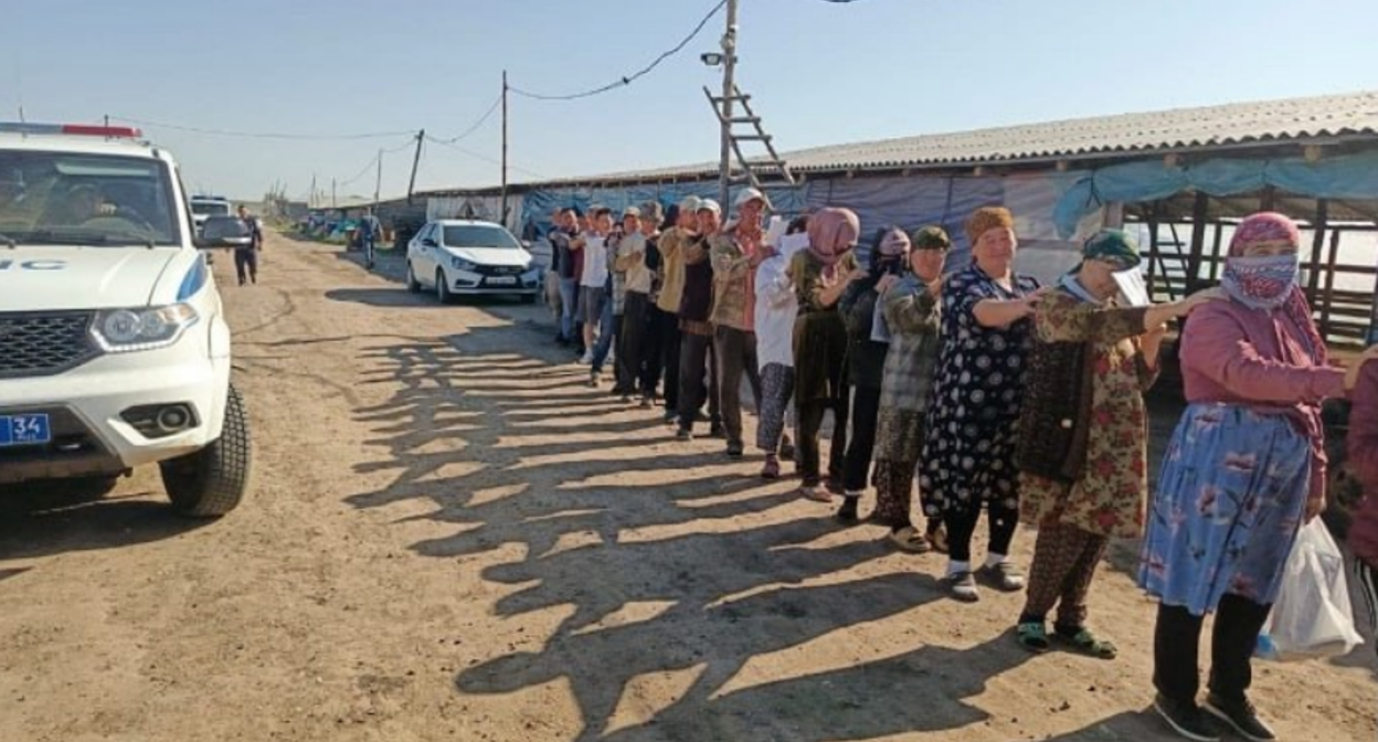 Raid in the Ilovlinsky District of the Volgograd Region: screenshot of the photo "Height 102" from June 4, 2025: https://t.me/infoV102ru/39483
