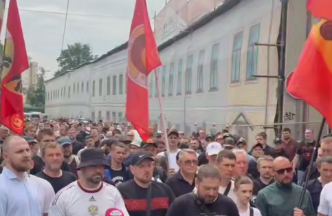 The appeal has been read before the religious procession in Moscow. A screenshot photo by the “Federation” Telegram channel posted on June 08, 2025, https://t.me/c/1407069800/45987.
