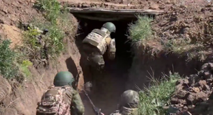 Russian fighters. Still from the Russian Defense Ministry video from 21.06.25, https://t.me/mod_russia/53966