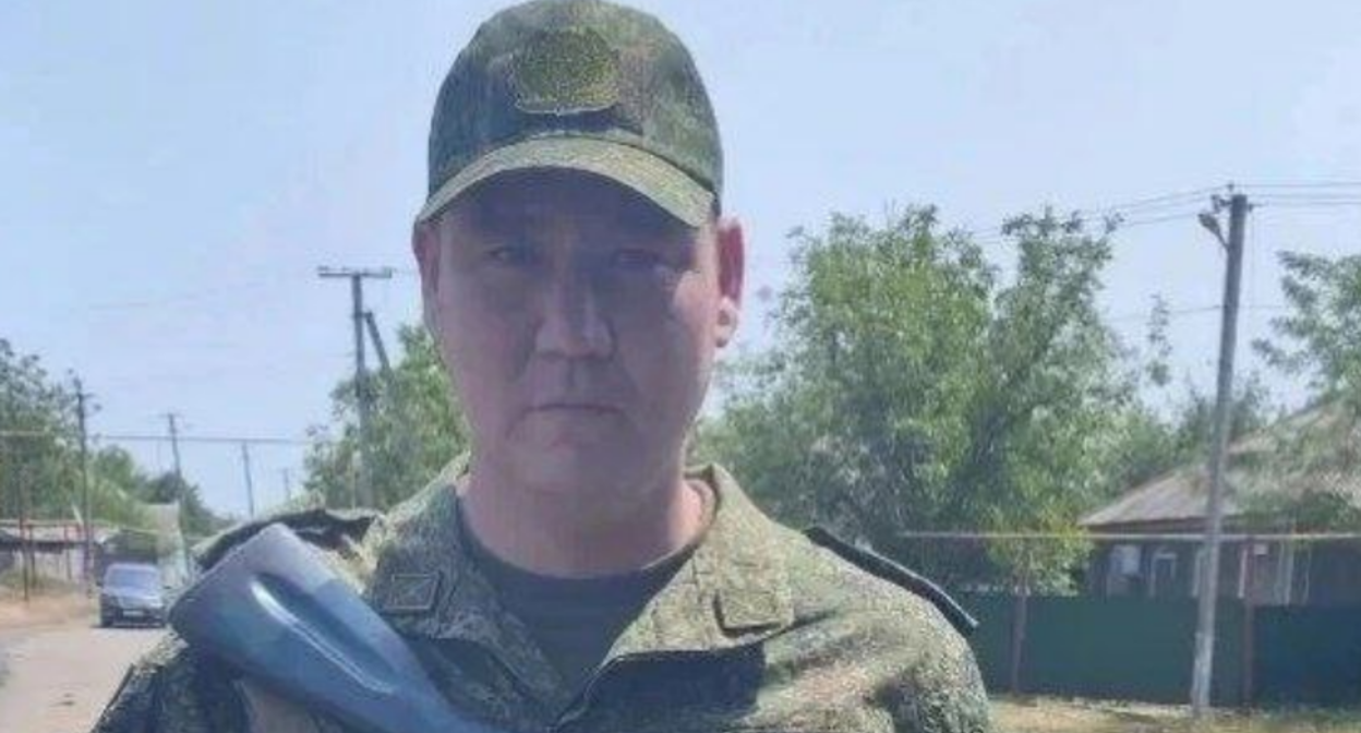 Damir Mendygaliev. Screenshot of a photo from the Volodarsky District Administration's Telegram channel, March 14, 2026, https://t.me/regionvol/12121. Damir Mendygaliev. Screenshot of a photo from the Volodarsky District Administration's Telegram channel, March 14, 2026, https://t.me/regionvol/12121.