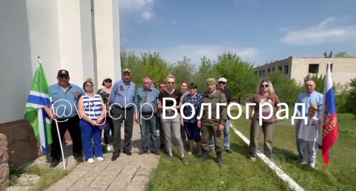 Still from a video message from residents of the village of Zaplavnoye in the Volgograd region complaining about water shortages. Photo: Volgograd / Telegram channel Still from a video message from residents of the village of Zaplavnoye in the Volgograd region complaining about water shortages. Photo: Volgograd / Telegram channel