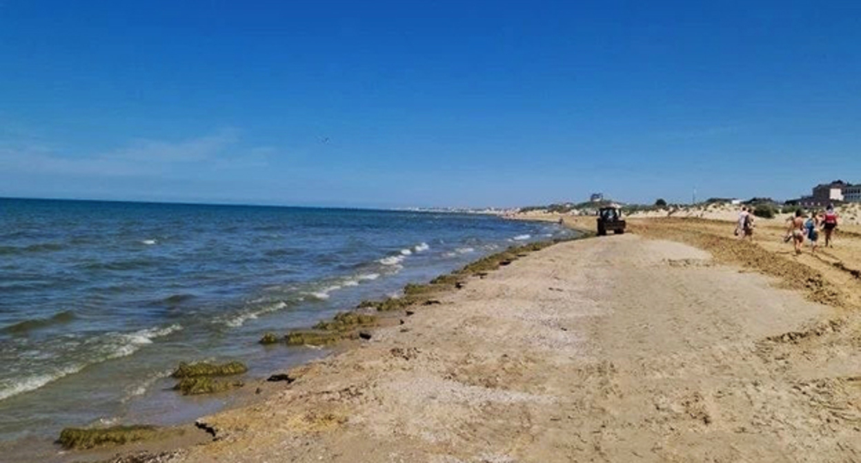 Beach in Anapa. Photo: Yuri Ozarovsky https://vk.com/seaoz Beach in Anapa. Photo: Yuri Ozarovsky https://vk.com/seaoz